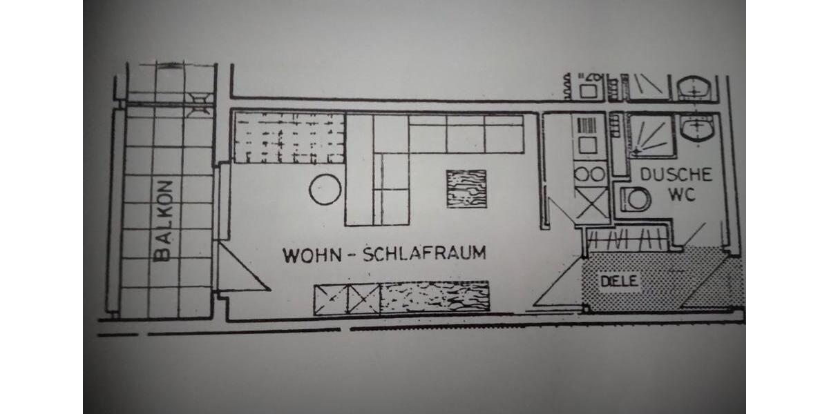 Etagenwohnung Siegen - 1 Zimmer, 35 m&sup2;, 84.500&euro; | Angebot:26751550