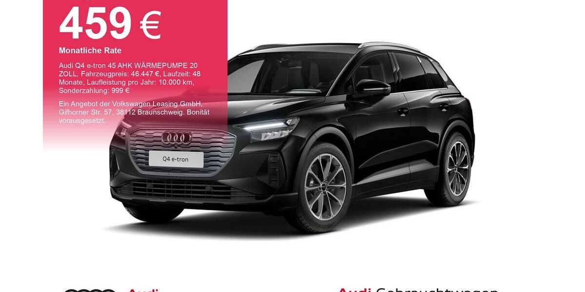 Audi Q4 e-tron 5.169 km 46.447 &euro; Bremen 28207
