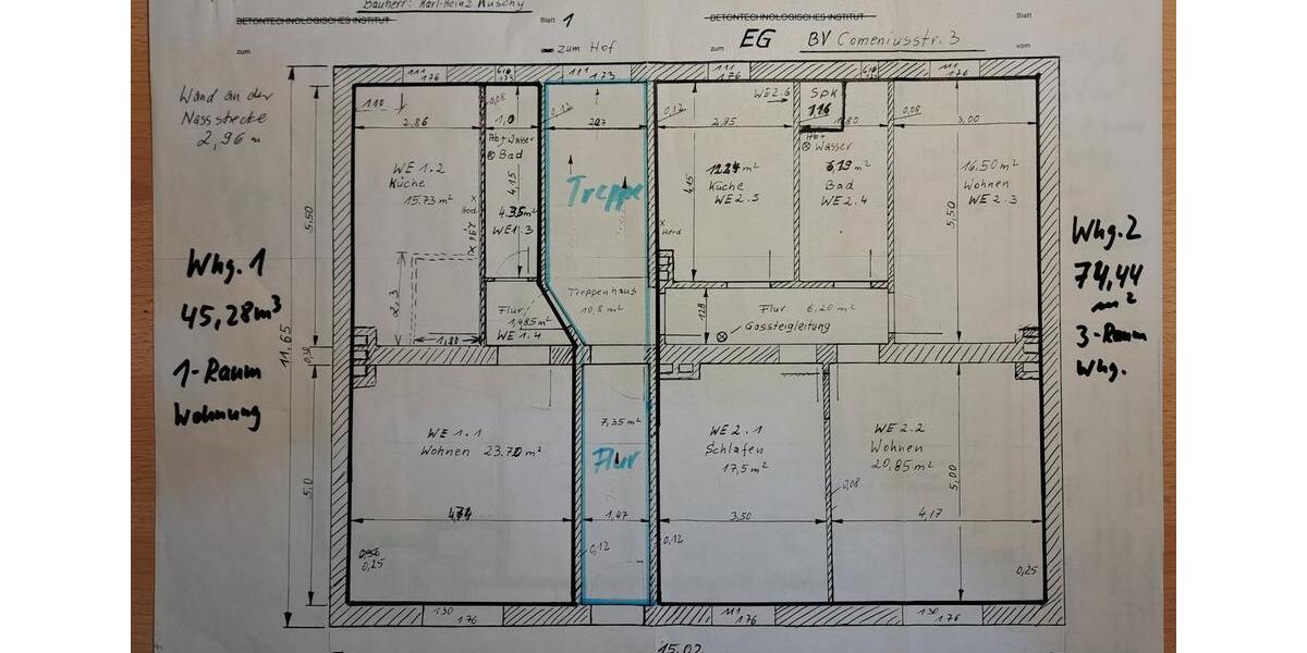 Mehrfamilienhaus, Wohnhaus Cottbus Brunschwig - 820.000&euro; | Angebot:26704565