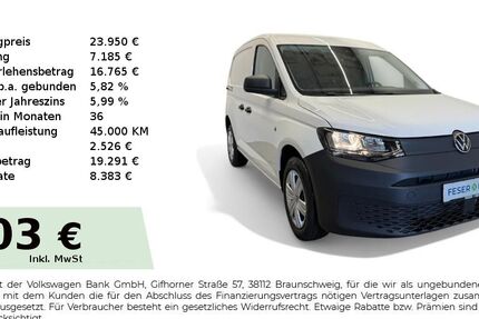 VW Caddy 1.510 km 19.286 &euro; Dessau-Roßlau 06842