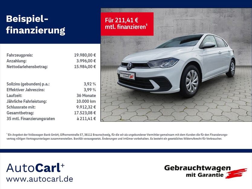 VW Polo 50.700 km 19.980 € Plauen 08527
