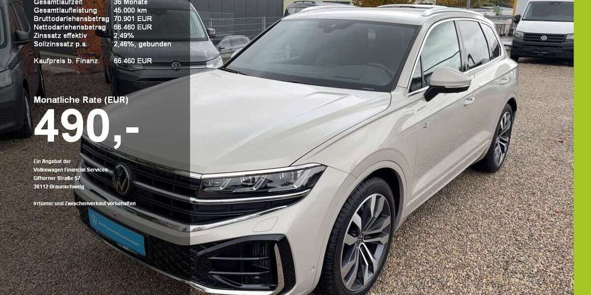 VW Touareg 10.000 km 66.460 &euro; Mainburg 84048