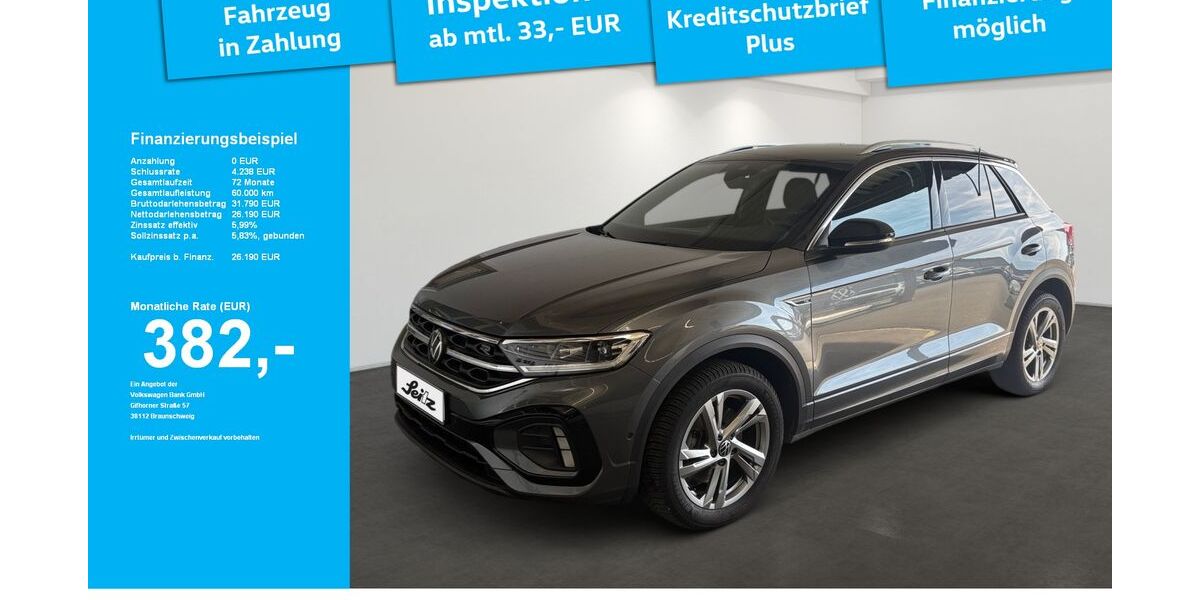 VW T-Roc 34.954 km 25.580 &euro; Weingarten 88250