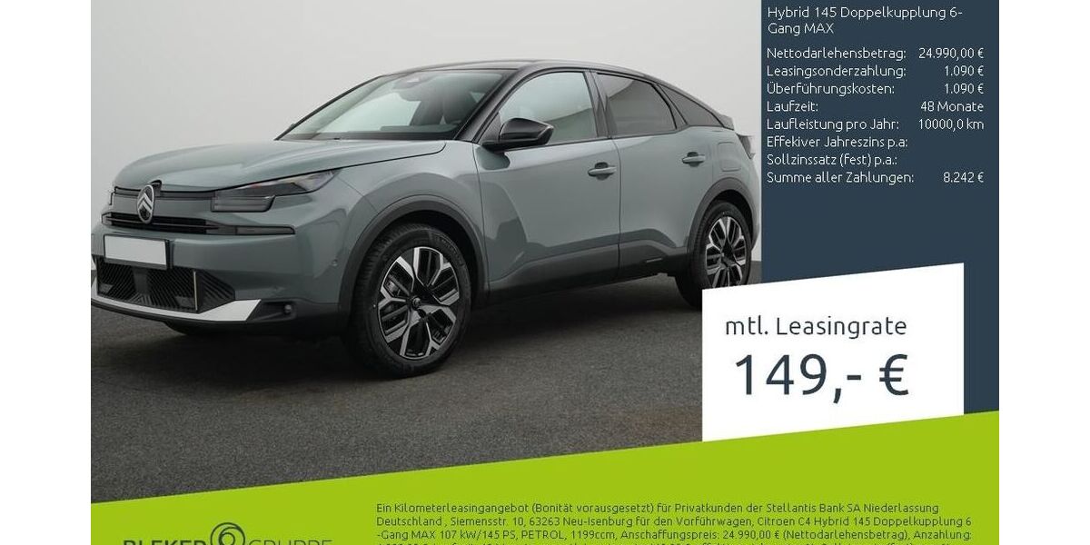 Citroen C4 1.500 km 24.990 &euro; Borken 46325