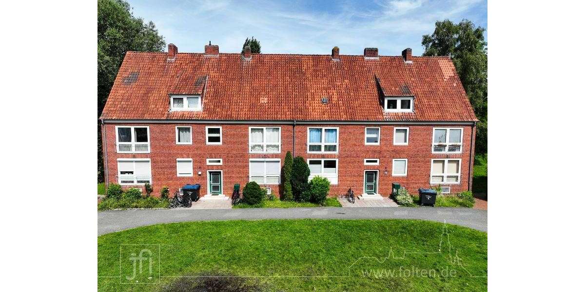 Etagenwohnung Leer (Ostfriesland) - 3 Zimmer, 44 m&sup2;, 69.500&euro; | Angebot:27112480