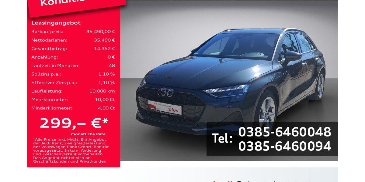 Audi A3 13.900 km 35.490 &euro; Schwerin 19061