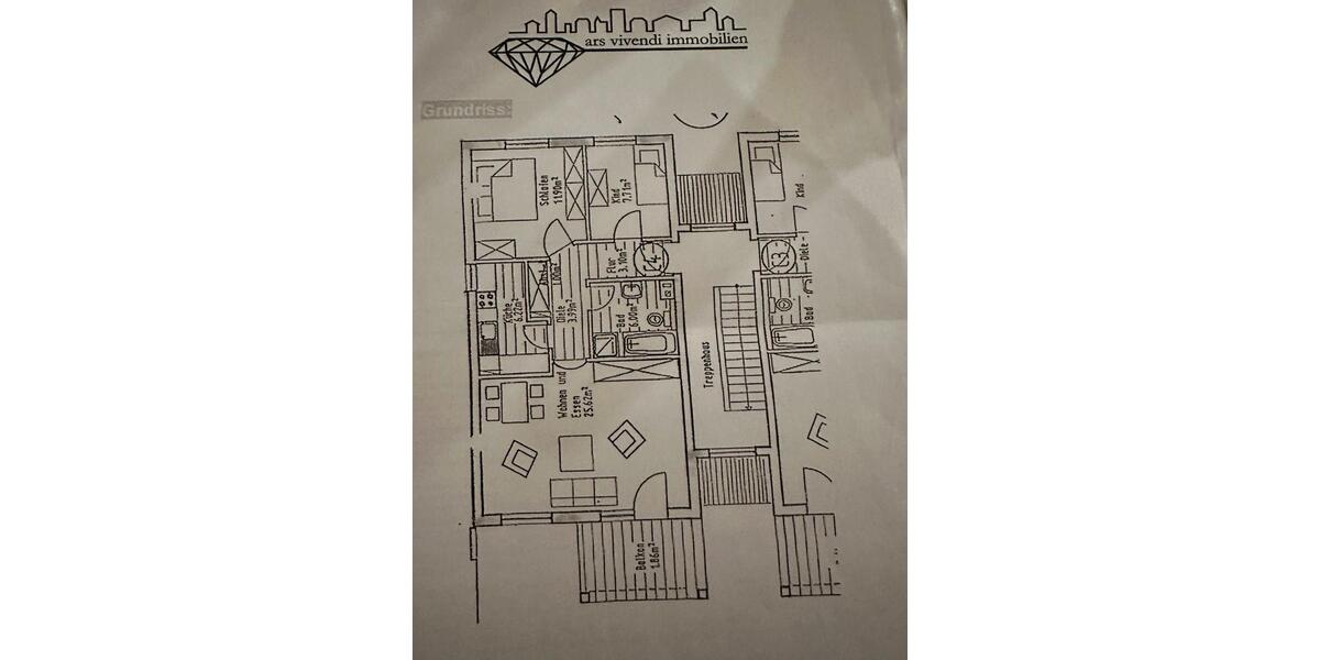 Etagenwohnung Langenselbold - 3 Zimmer, 67 m&sup2;, 235.000&euro; | Angebot:25428462