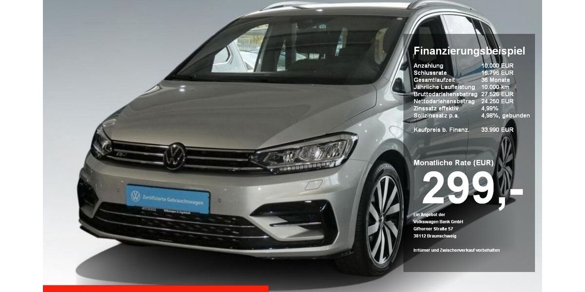 VW Touran 25.100 km 33.450 &euro; Ingolstadt 85053