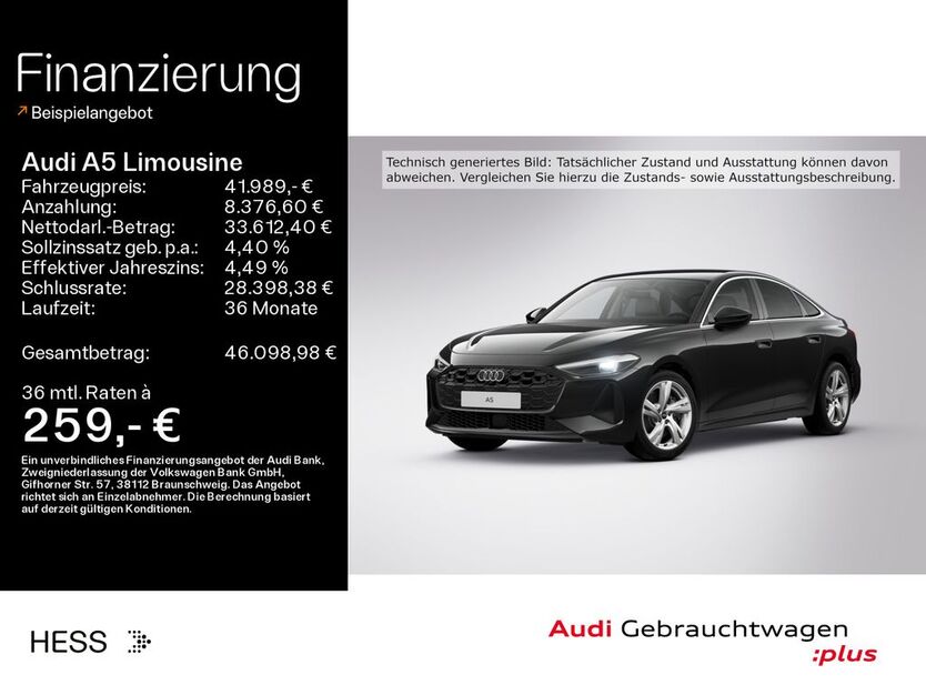 Audi A5 27.200 km 41.989 € Büdingen-Düdelsheim 63654
