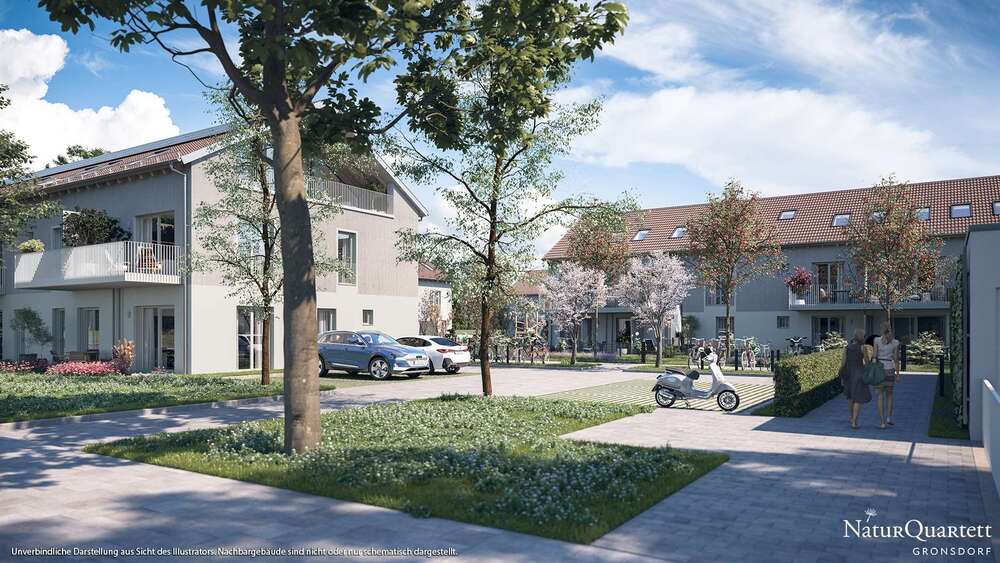 Etagenwohnung Haar Gronsdorf - 4 Zimmer, 102 m&sup2;, 725.000&euro; | Angebot:27112041
