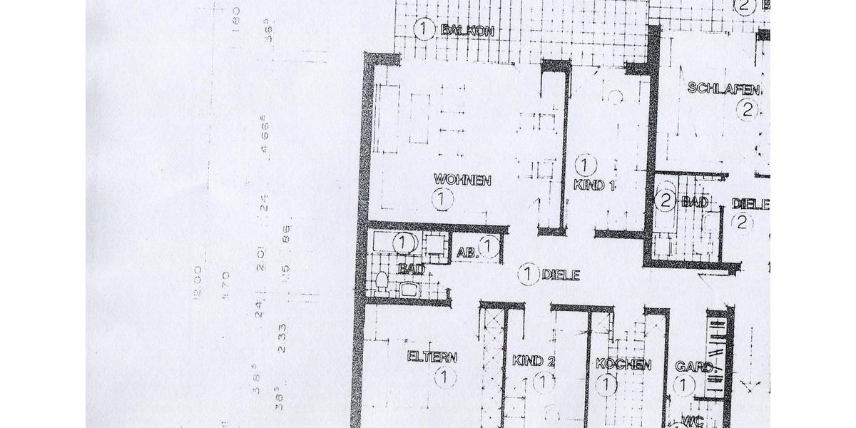 Etagenwohnung Mönchengladbach Süd - 5 Zimmer, 99 m&sup2;, 188.000&euro; | Angebot:24611481