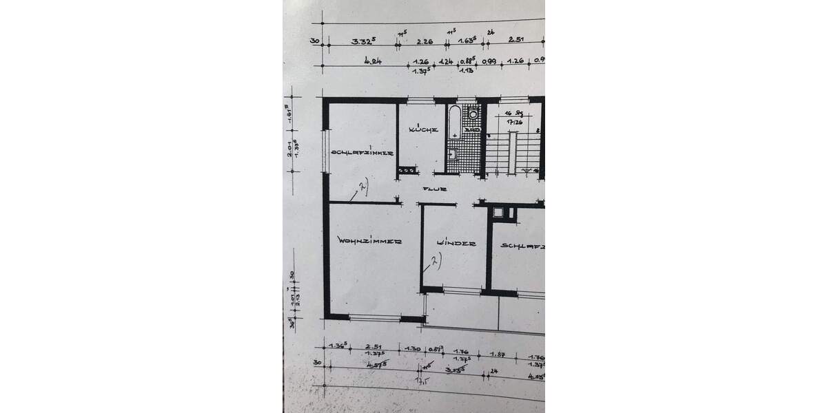 Schöne, zentrumsnahe 3-Zi.- Wohnung 3 zimmer
