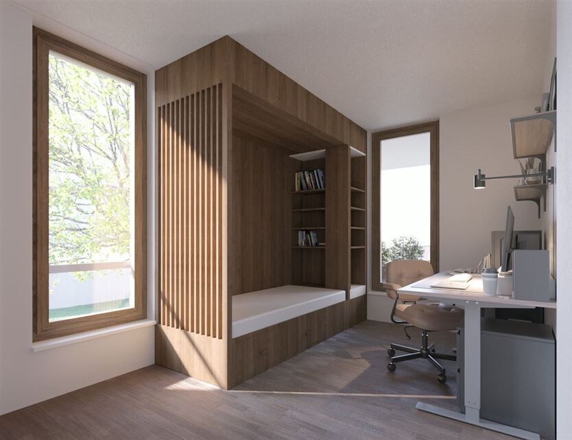Baureifes Grundstück für 18 WHG, WFL ca. 1.870 m², mit Baugenehmigung zimmer