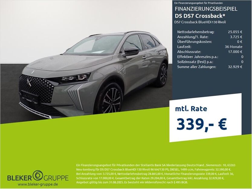 DS Automobiles DS7 (Crossback) 21.123 km 27.680 € Dülmen 48249