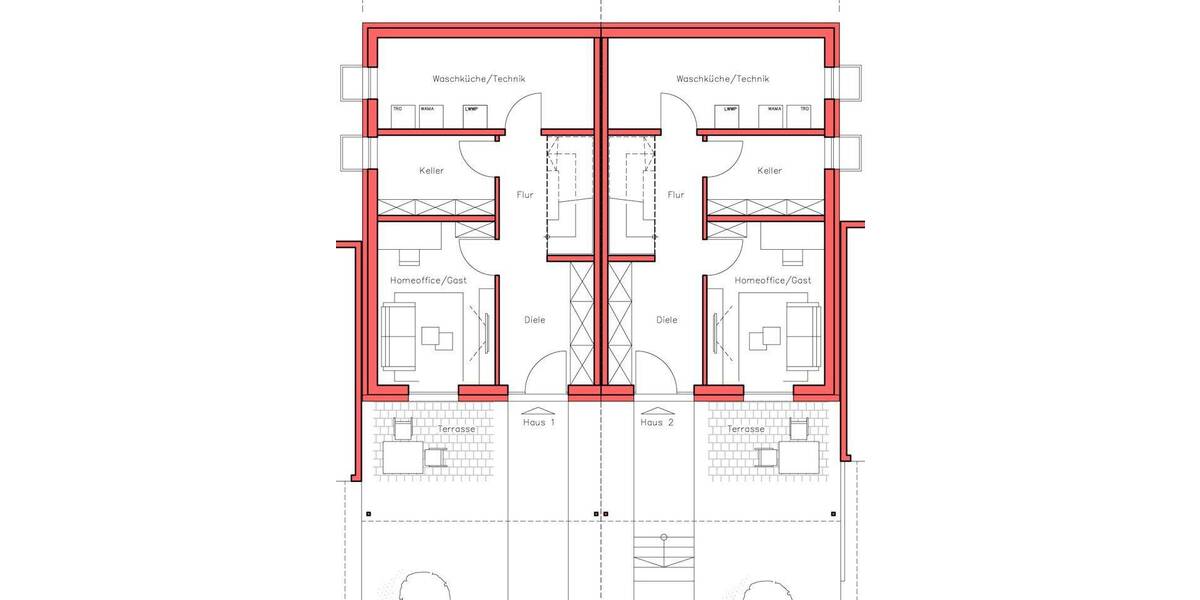 Doppelhaushälfte Weissach Flacht - 6 Zimmer, 164 m&sup2;, 789.500&euro; | Angebot:26867534