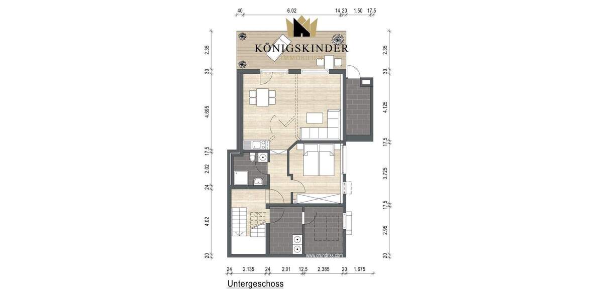 Etagenwohnung Gernsbach Reichental - 2 Zimmer, 45 m&sup2;, 99.000&euro; | Angebot:25772427
