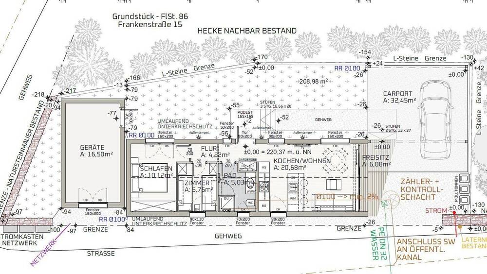 Einfamilienhaus Arnstein Gänheim - 2 Zimmer, 52 m&sup2;, 156.770&euro; | Angebot:26435832