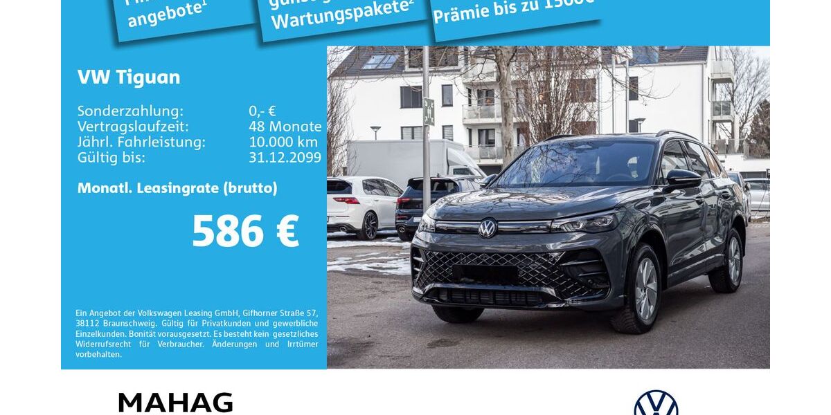 VW Tiguan 3.000 km 55.980 &euro; Ottobrunn 85521