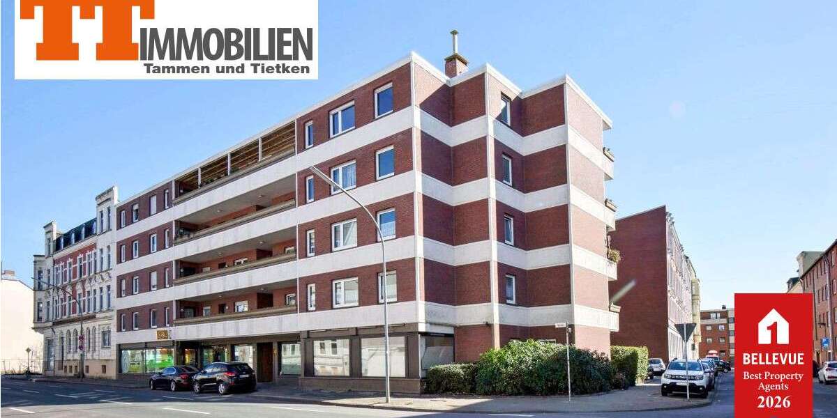Etagenwohnung Wilhelmshaven - 2 Zimmer, 73 m&sup2;, 145.000&euro; | Angebot:26827578