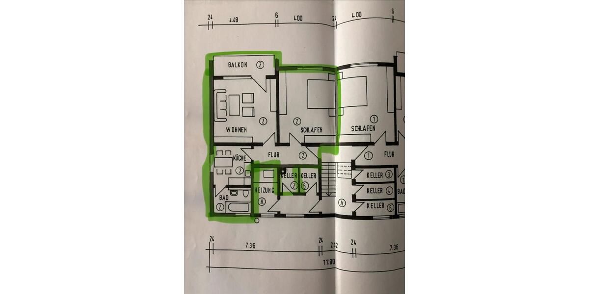 Etagenwohnung Markdorf - 2 Zimmer, 61 m&sup2;, 257.000&euro; | Angebot:27081579