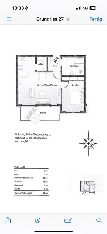 2-Zimmerwohnung in bester Wohnlage zimmer