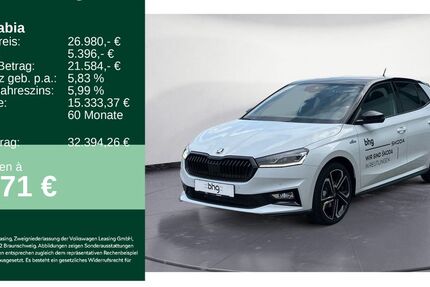 Skoda Fabia 9.634 km 26.880 € Reutlingen 72770