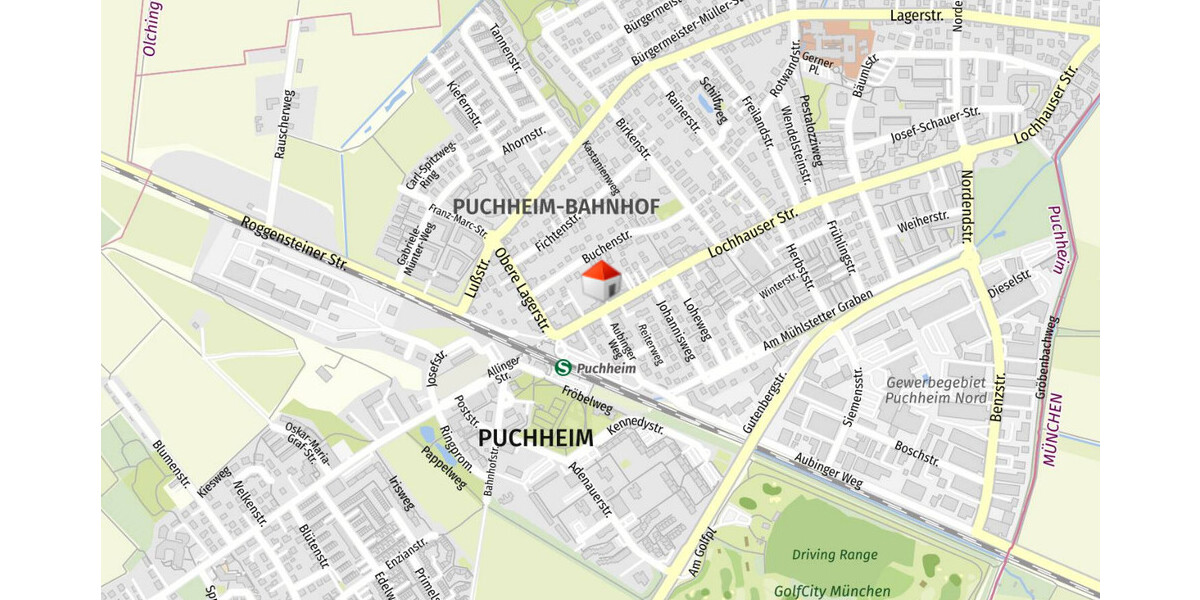 WINDISCH IMMOBILIEN - Attraktive Praxis-, bzw. Büroflächen mit 4 Räumen im Herzen von Puchheim - Gewerbeobjekt Puchheim | Angebot:26380926
