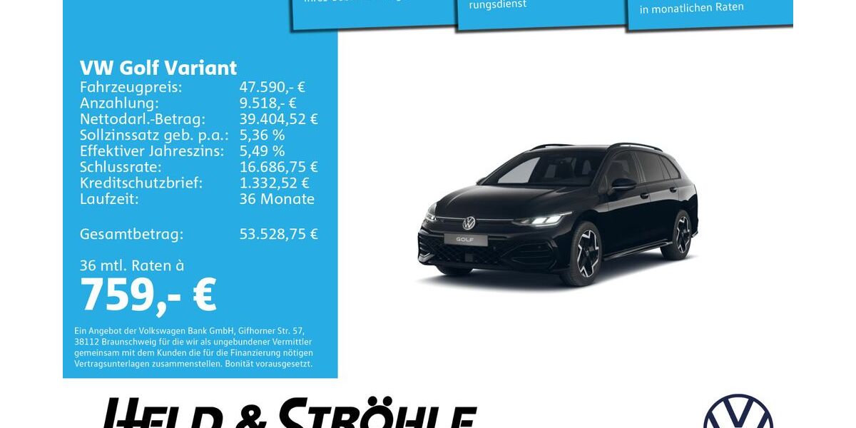 VW Golf 3.500 km 47.590 &euro; Neu-Ulm 89231