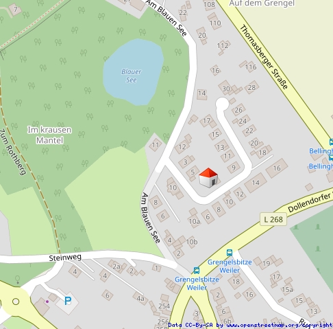 Freistehendes Einfamilienhaus in ruhiger Wohnlage mit Garten und Doppelgarage - Einfamilienhaus Königswinter Thomasberg | Angebot:24846561