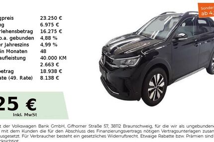 VW Taigo 9.463 km 23.250 € Nürnberg 90441