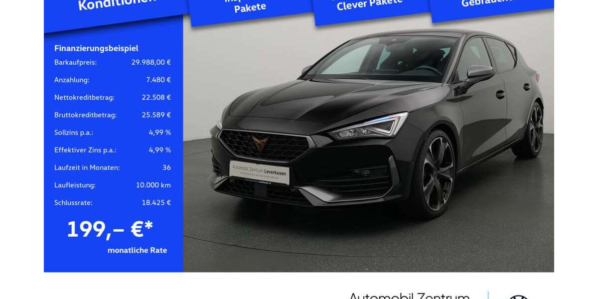 Cupra Leon 4.560 km 29.988 &euro; Leverkusen 51379