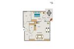 Erdgeschoßwohnung Dortmund Aplerbeck - 2 Zimmer, 69 m&sup2;, 858&euro; | Angebot:26656397