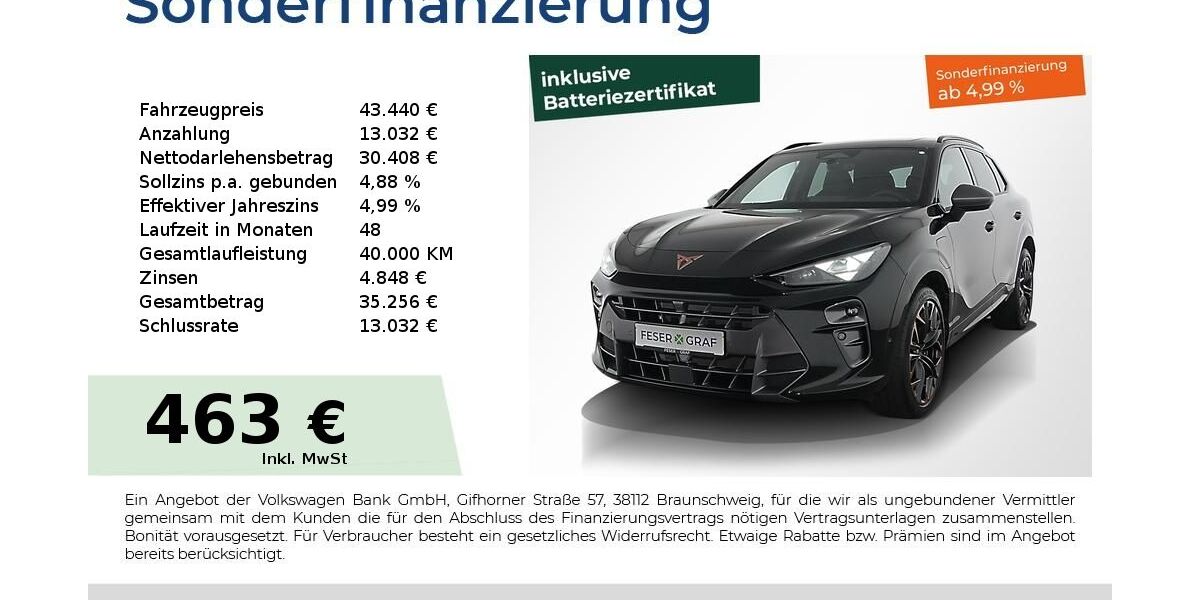 Cupra Terramar 4.750 km 42.980 &euro; Nürnberg 90441