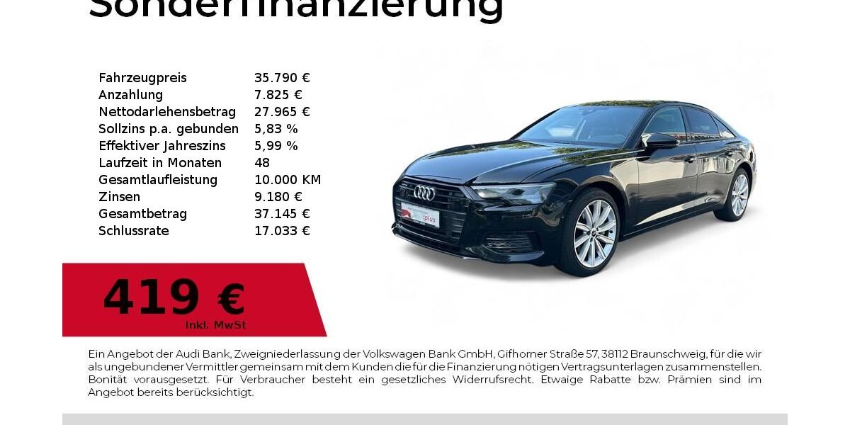 Audi A6 98.990 km 34.480 &euro; Dessau-Roßlau 06844