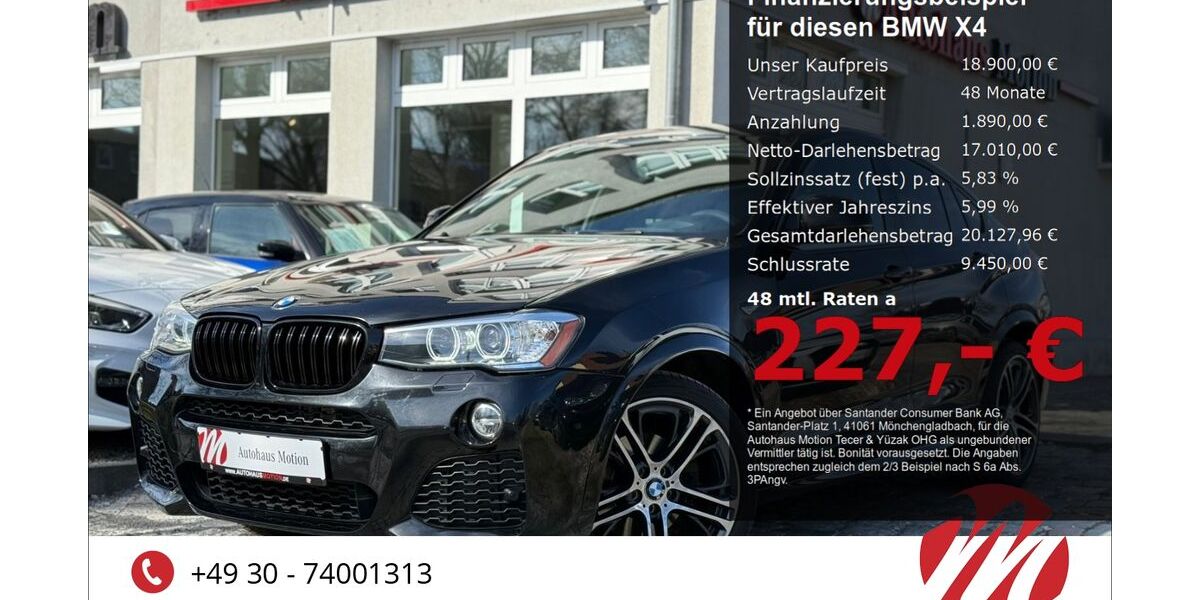 BMW X4 141.400 km 17.900 &euro; Berlin 12305