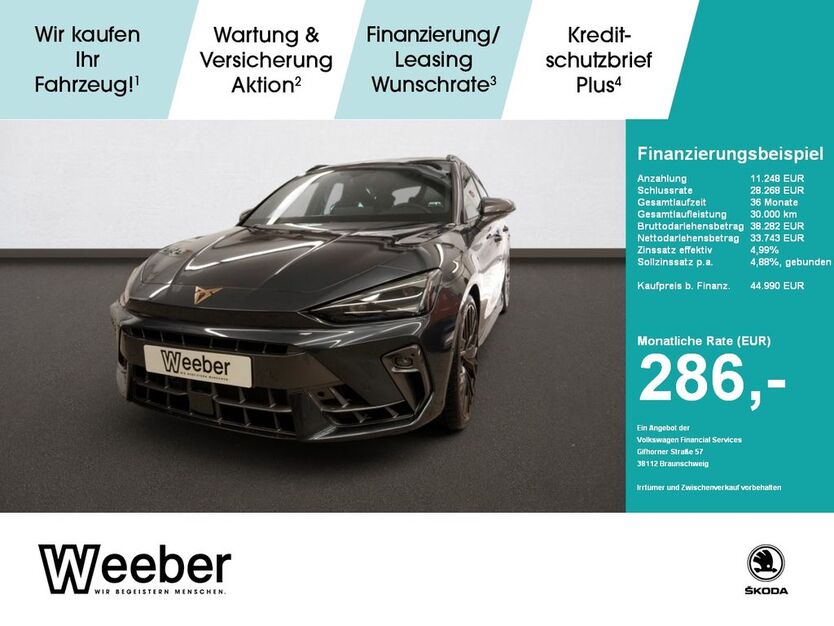 Cupra Leon 10.000 km 44.890 € Herrenberg 71083
