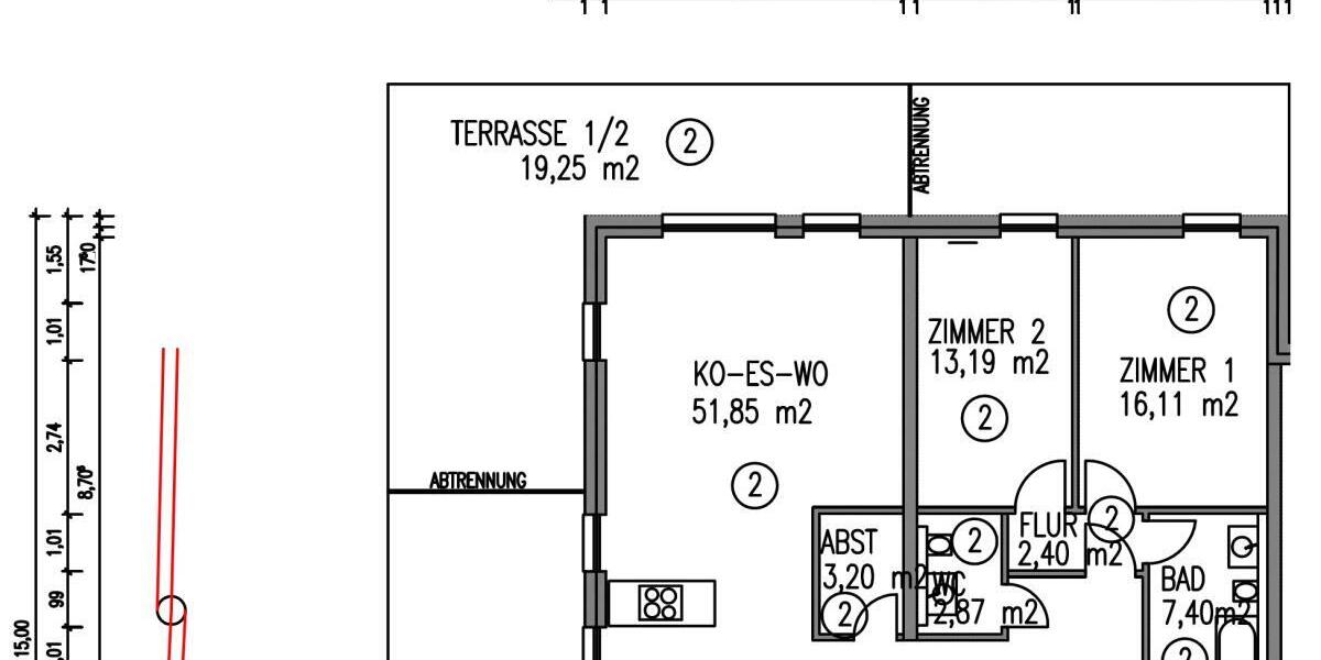 Sonnige helle altersgerechte Wohnung mit Garten im Energiesparhaus Schweich Stadtmitte - Erdgeschoßwohnung Schweich | Angebot:22863414
