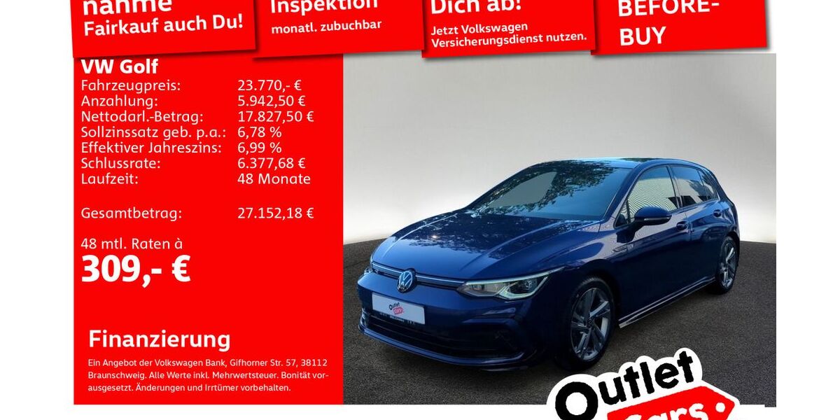 VW Golf 43.989 km 23.360 &euro; Senden 89250
