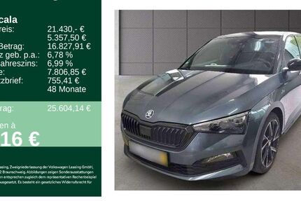 Skoda Scala 75.302 km 20.930 &euro; Freudenstadt 72250