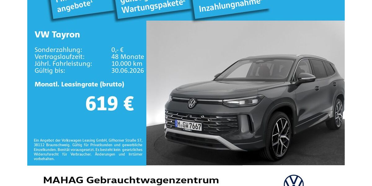 VW Tayron 3.000 km 53.490 &euro; München 80935