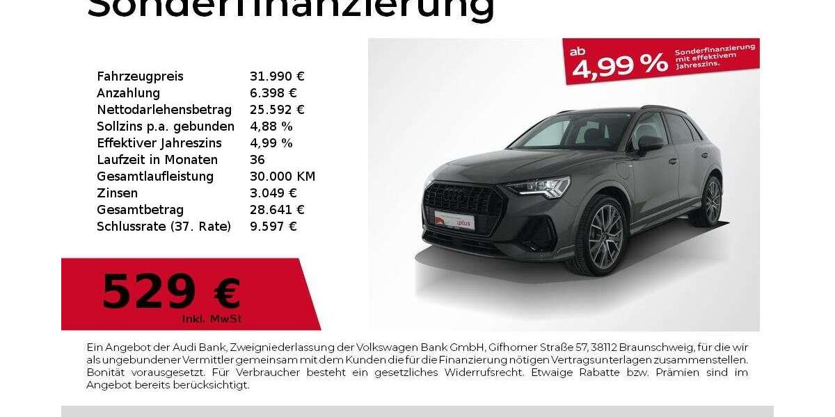 Audi Q3 25.363 km 31.990 &euro; Nürnberg 90441