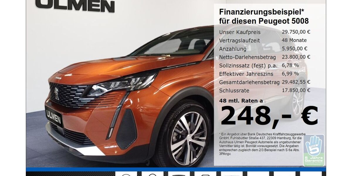 Peugeot 5008 12.671 km 29.750 &euro; Düsseldorf 40233