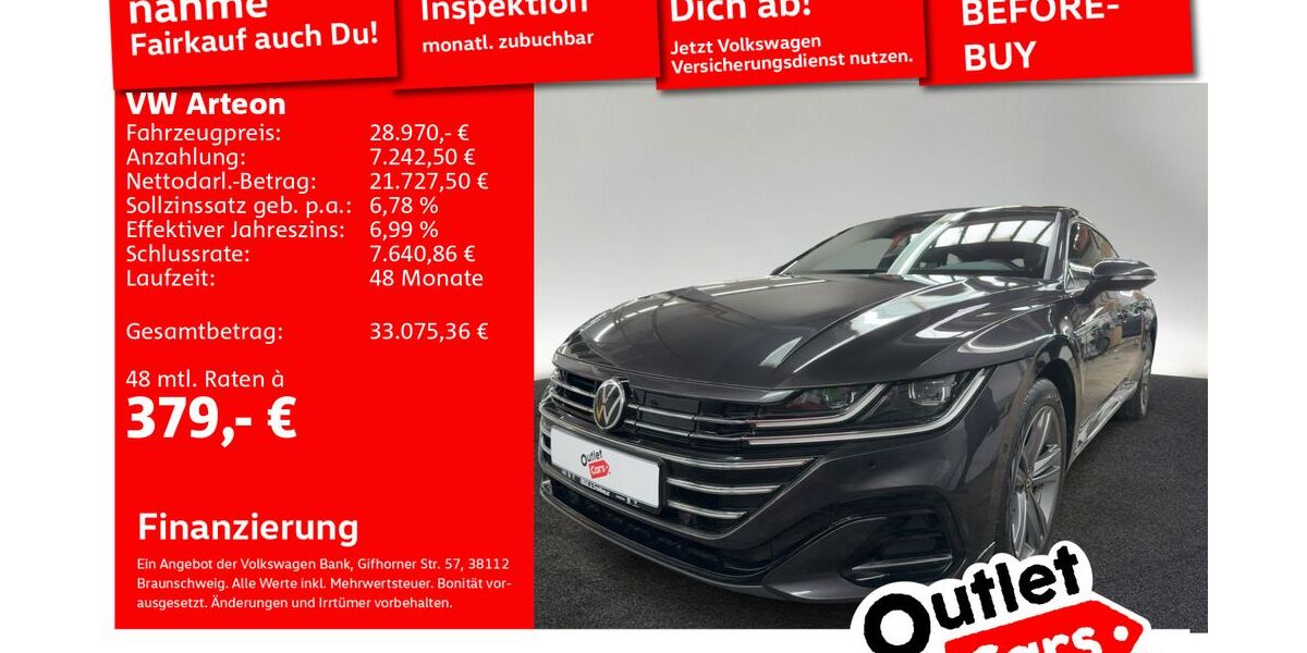 VW Arteon 58.106 km 28.970 &euro; Senden 89250