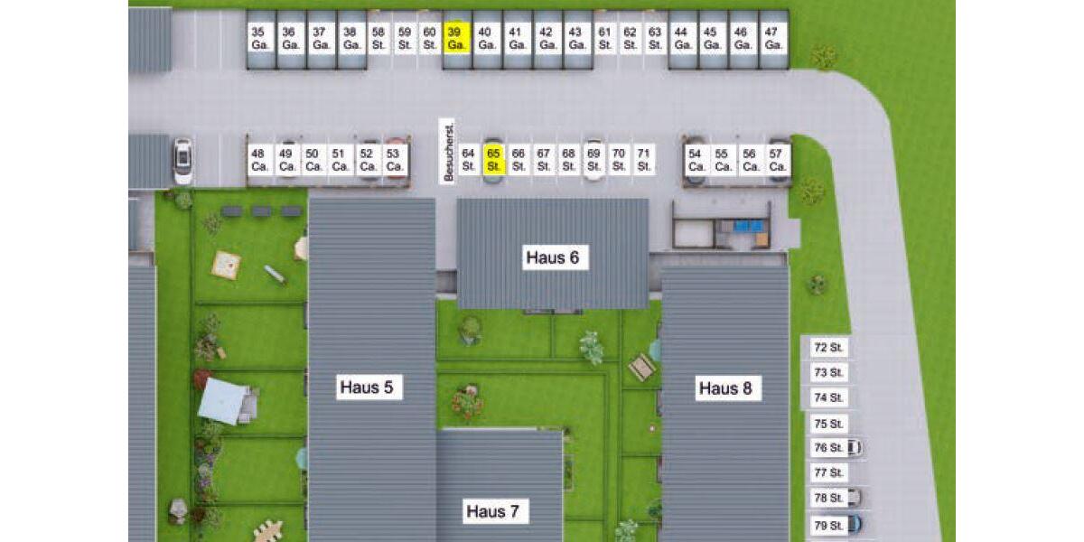 Etagenwohnung Landau an der Isar - 2 Zimmer, 56 m&sup2;, 695&euro; | Angebot:26706073