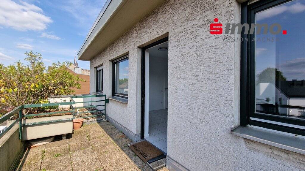 Penthousefeeling inklusive! Bezugsfreie 3-Zimmerwohnung mit großer Loggia in Herzen von Kohlscheid 3 zimmer