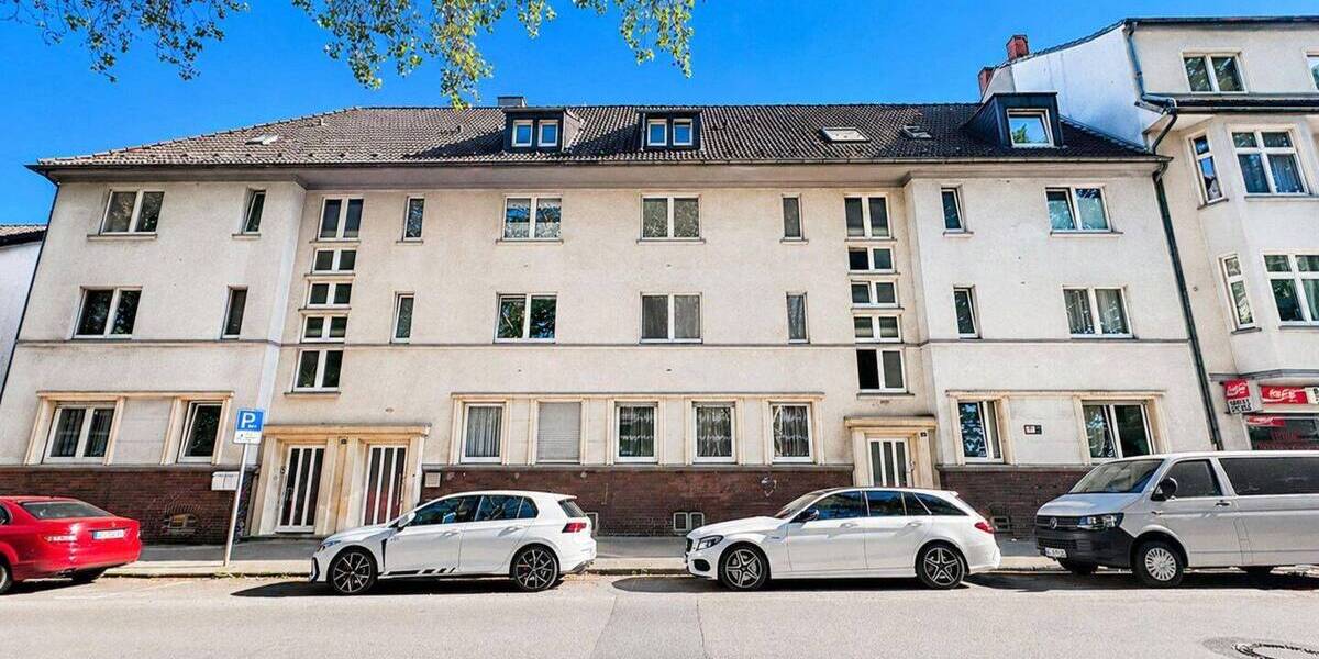 Etagenwohnung Gelsenkirchen Bulmke-Hüllen - 2 Zimmer, 51 m&sup2;, 390&euro; | Angebot:26702916