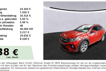 VW Taigo 41.850 km 23.450 &euro; Nürnberg 90431