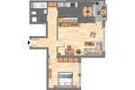 Etagenwohnung Worms Westliche Vororte - 2 Zimmer, 63 m&sup2;, 559&euro; | Angebot:25853590
