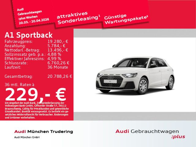Audi A1 29.691 km 19.280 &euro; München 81825