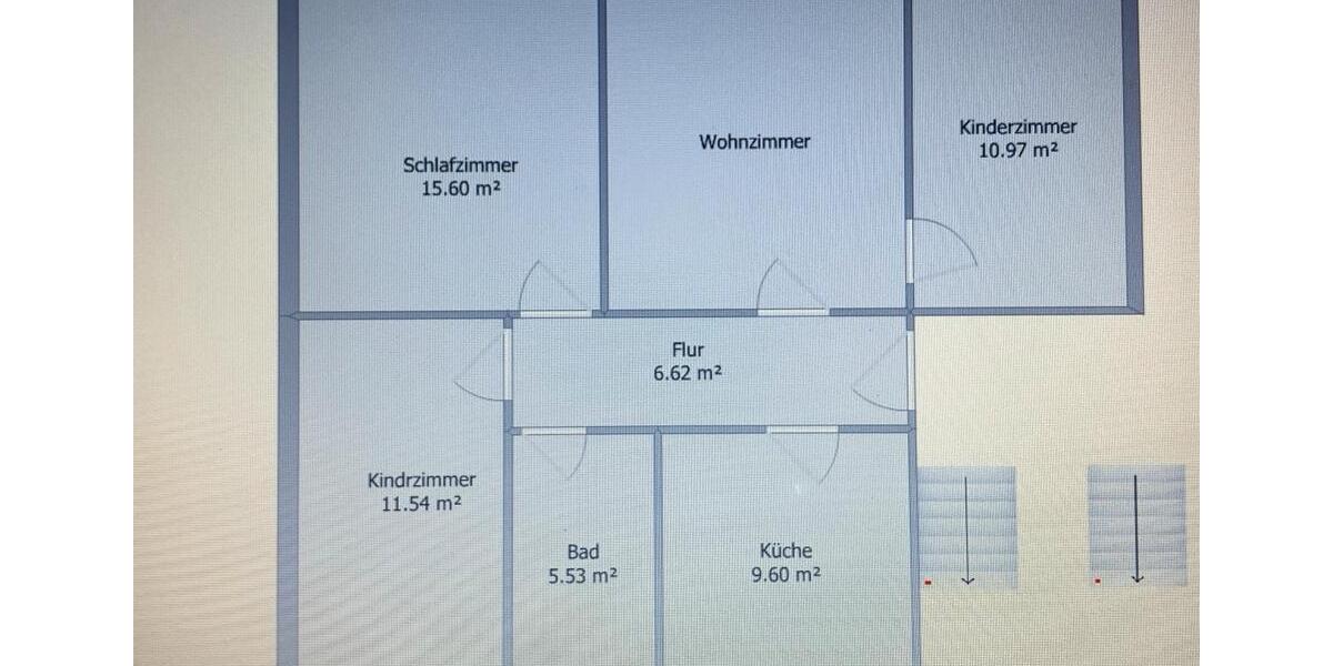 Etagenwohnung Hettstedt - 4 Zimmer, 74 m&sup2;, 79.000&euro; | Angebot:26472846